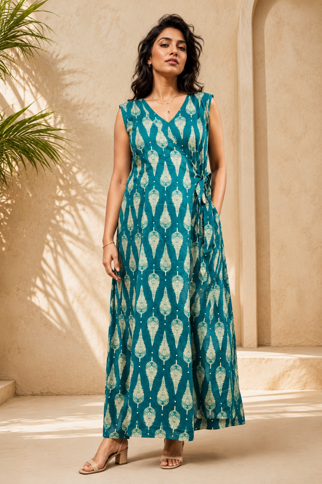 Teal Angrakha
