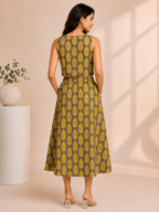 Mustard Muse Skirt Top Co-ord Set
